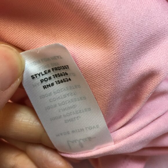 Lulus Utterly Adored Mini Dress Sz S Womans Pink Tulle Textured Puff Sleeve Bow - Picture 9 of 14